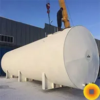 Горизонтальные резервуары для нефтепродуктов 10 м3 РГСП-10 ГОСТ Р 58617-2019